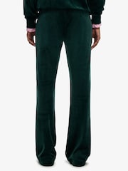 Superdry Green Country Club Velour Jogger - Image 5 of 6