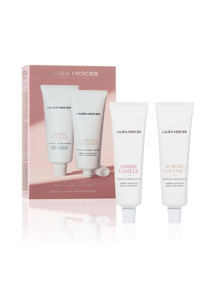 Laura Mercier Soft Touch Duo Souffle Hand Cream Duo (Worth £56) - Image 1 of 5 Laura Mercier Soft Touch Duo Souffle Hand Cream Duo (Worth £56) - Image 1 of 5
