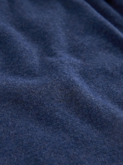 Laura Ashley Blue Cotton Blend Knit Lounge Shorts - Image 2 of 2