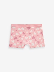 Pink Stampy Short Briefs 5 Pack (2-16yrs) - Image 3 of 8
