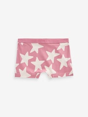 Pink Stampy Short Briefs 5 Pack (2-16yrs) - Image 6 of 8
