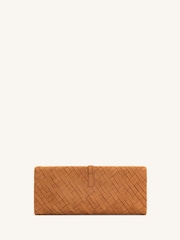 JW PEI Brown Zaria Woven Clutch - Image 2 of 4