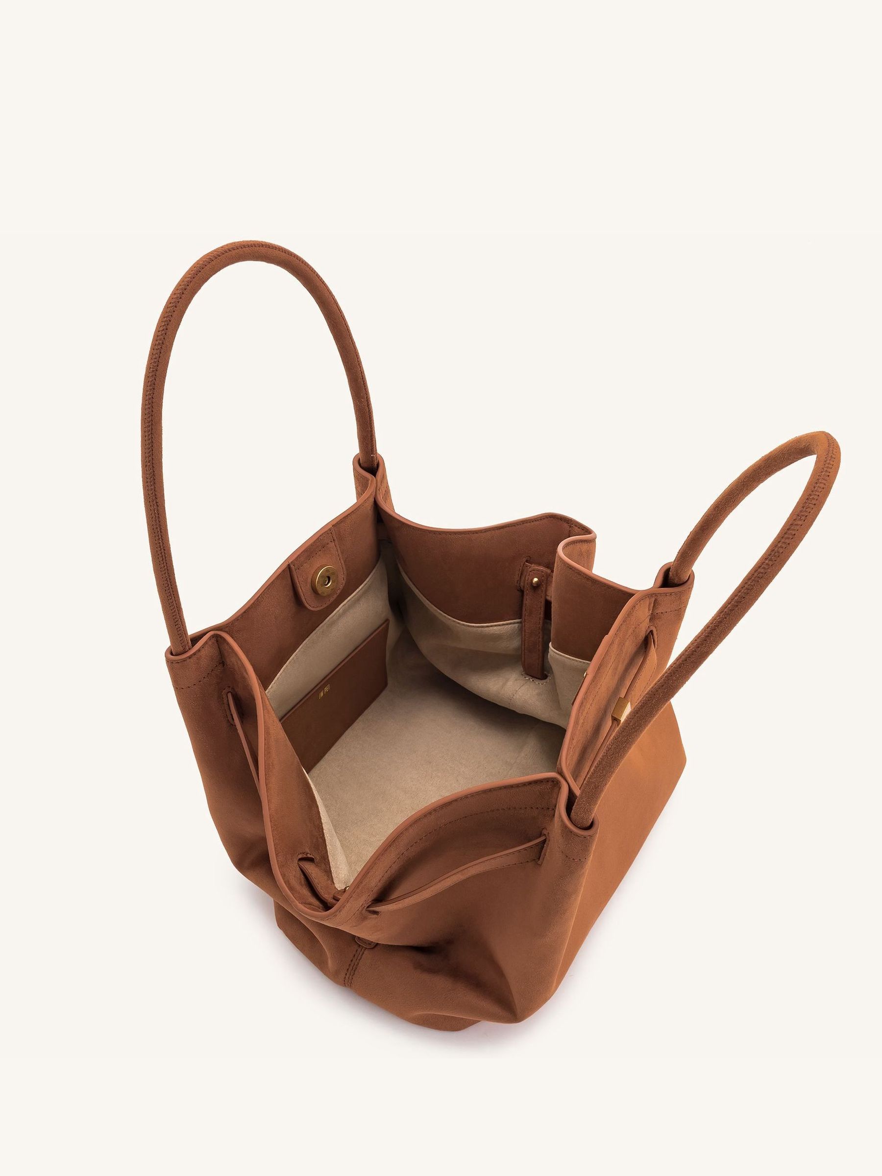 Comprar Camurça sintética marrom - Bolsa tote JW PEI Hana from
