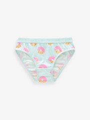 Purple/Aqua Character Bikini Briefs 5 Pack (5-16yrs) - Image 3 of 8
