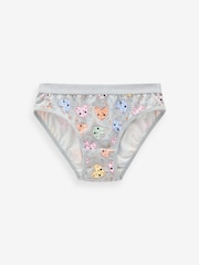Purple/Aqua Character Bikini Briefs 5 Pack (5-16yrs) - Image 5 of 8