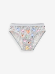 Purple/Aqua Character Bikini Briefs 5 Pack (5-16yrs) - Image 6 of 8