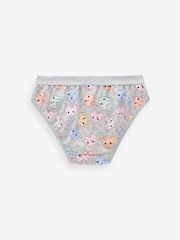 Purple/Aqua Character Bikini Briefs 5 Pack (5-16yrs) - Image 7 of 8