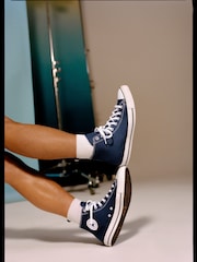 Converse Navy Chuck Taylor All Star High Trainers - Image 1 of 4