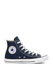 Converse Navy Chuck Taylor All Star High Trainers - Image 4 of 4
