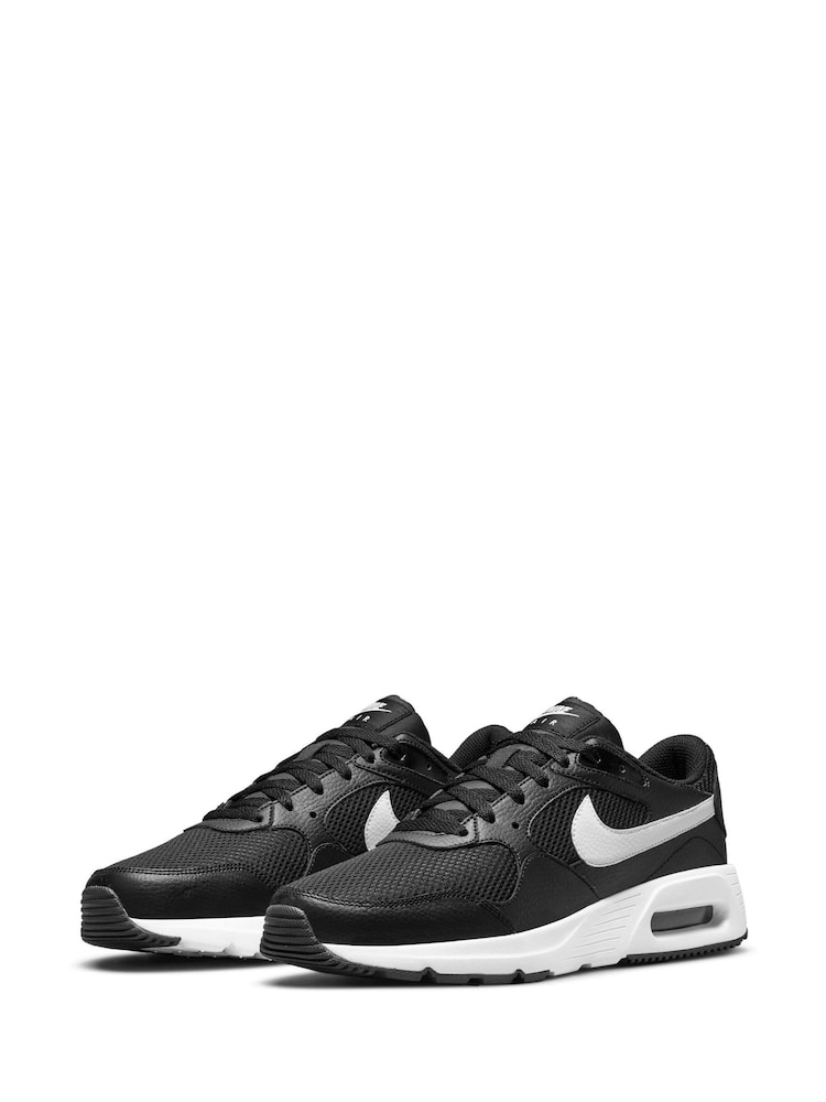 Nike Black/White Air Max SC Trainers - Image 5 of 10