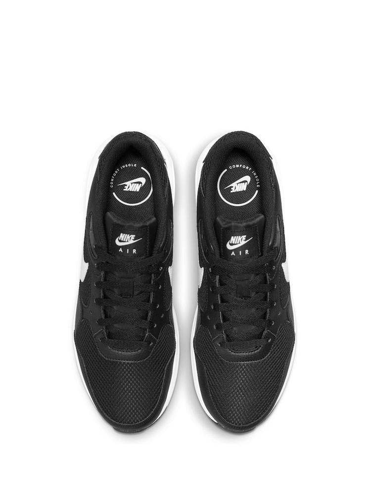 Nike Black/White Air Max SC Trainers - Image 7 of 10