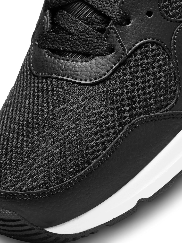 Nike Black/White Air Max SC Trainers - Image 9 of 10