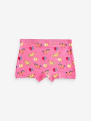 Pink/Blue Short Briefs 5 Pack (2-16yrs) - Image 5 of 6