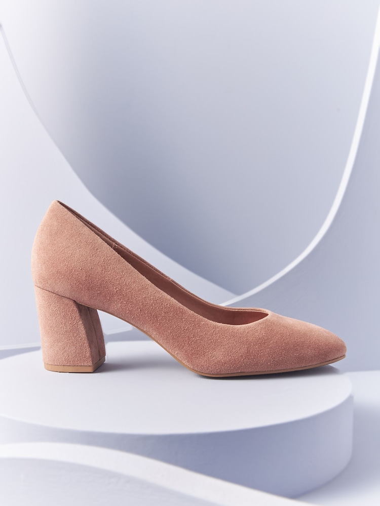 Pink Forever Comfort® with Motionflex Block Court Shoes - Image 1 of 6