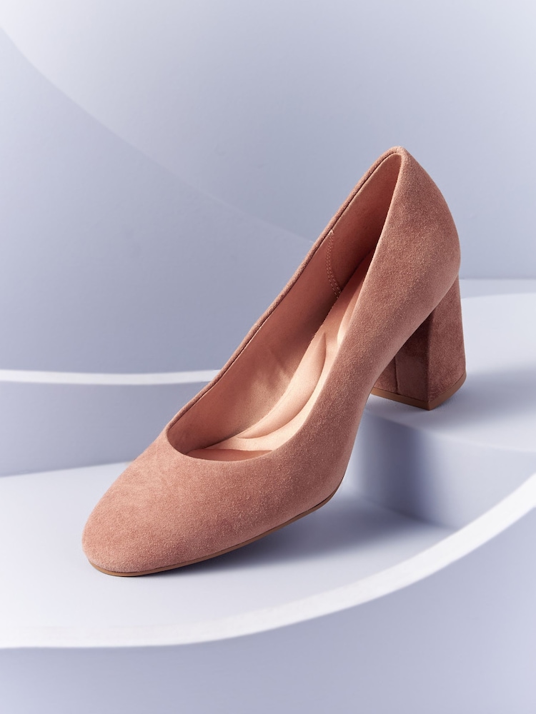 Pink Forever Comfort® with Motionflex Block Court Shoes - Image 2 of 6