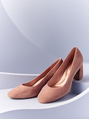 Pink Forever Comfort® with Motionflex Block Court Shoes - Image 4 of 6