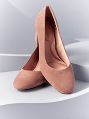 Pink Forever Comfort® with Motionflex Block Court Shoes - Image 5 of 6