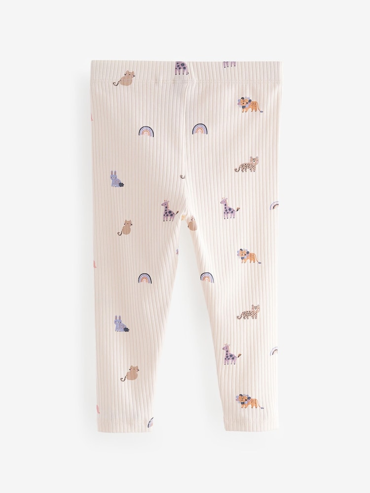 Yellow Leggings 3 Pack (3mths-7yrs) - Image 5 of 6