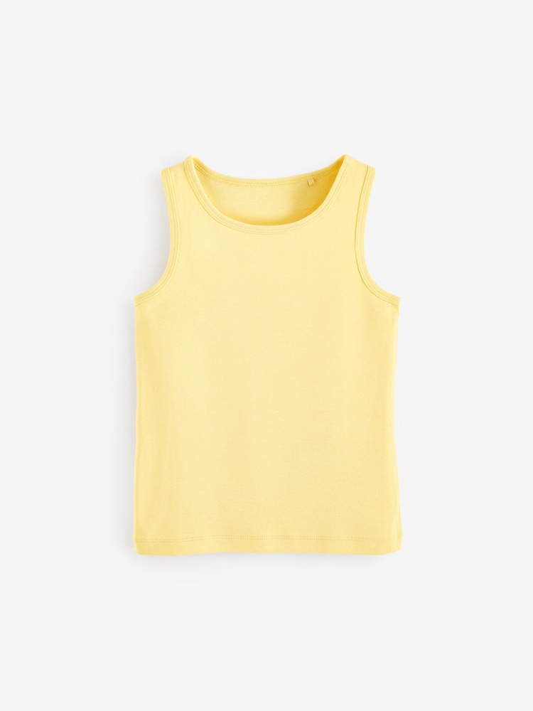 Multi Pastel Vests 5 Pack (1.5-16yrs) - Image 3 of 9