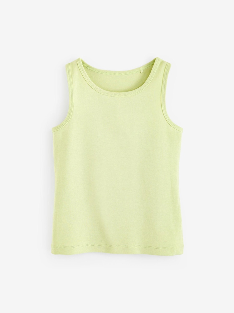 Multi Pastel Vests 5 Pack (1.5-16yrs) - Image 7 of 9