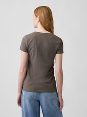 Gap Brown/Pink Logo Short Sleeve T-Shirt - Image 2 of 4