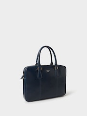 Osprey London Blue The Adaline Leather Laptop Bag - Image 3 of 6