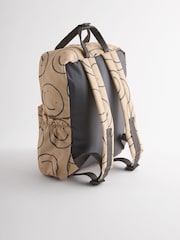 Smile Print Handle Backpack - Image 2 of 6
