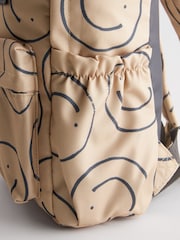 Smile Print Handle Backpack - Image 4 of 6