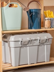 Wham Grey Upcycle 48L Plastic Storage Trunk - Image 2 of 4