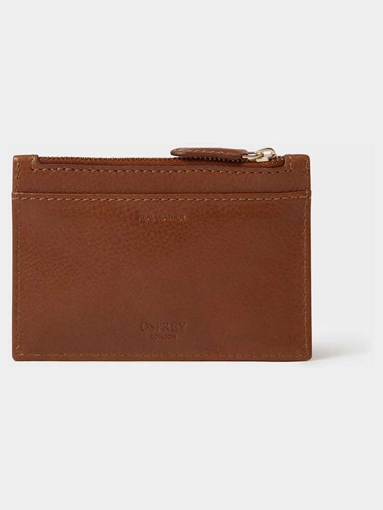 Tarjetero de piel con cremallera superior The O Deboss East West de Osprey London - Imagen 5 de 5 Tarjetero de piel con cremallera superior The O Deboss East West de Osprey London - Imagen 5 de 5