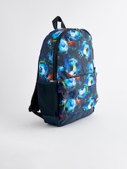 Football Print Printed Backpack - Image 1 of 4
