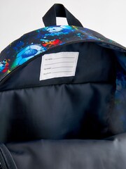 Football Print Printed Backpack - Image 4 of 4