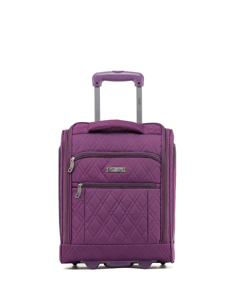 Flight Knight 45x36x20cm EasyJet Underseat Soft Case Cabin Carry On Suitcase Hand Mono Canvas  Luggage - Image 1 of 7