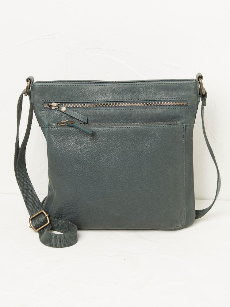 FatFace Green The Allie Cross-Body Bag - Image 1 of 4
