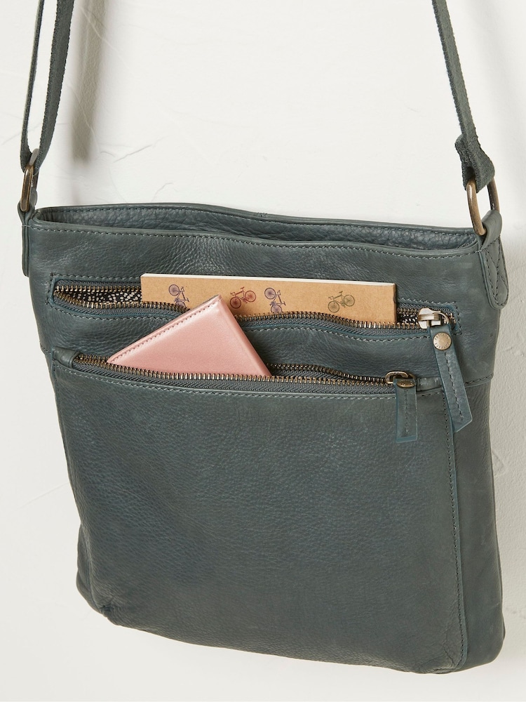 FatFace Green The Allie Cross-Body Bag - Image 4 of 4