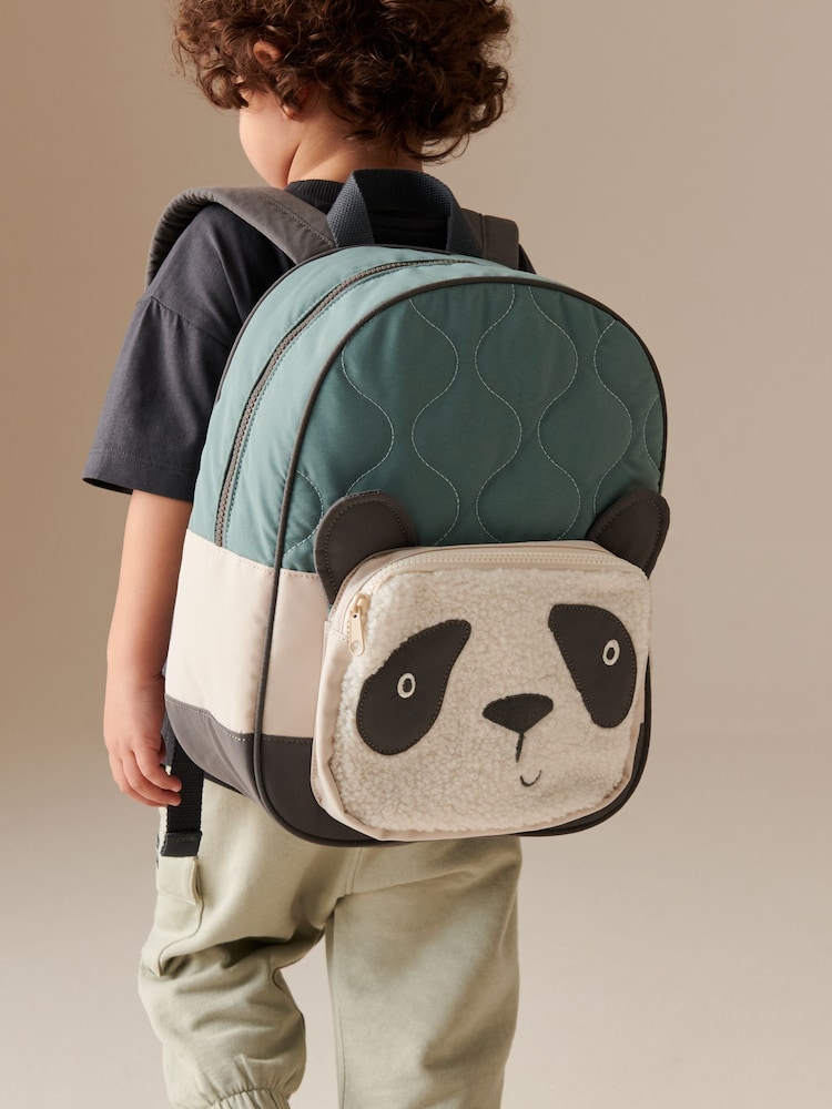 Teal/Ecru Panda - Plecak - Image 1 of 7