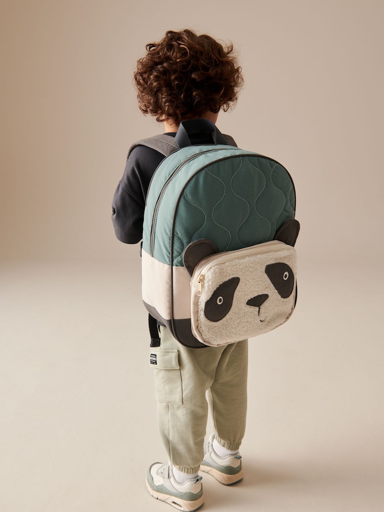 Teal/Ecru Panda - Plecak - Image 2 of 7
