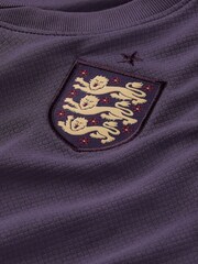 Nike Purple Blank Dri-FIT England Away Little Kids 3 Piece Football Kit - Image 3 of 15