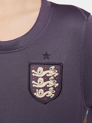 Nike Purple Blank Dri-FIT England Away Little Kids 3 Piece Football Kit - Image 6 of 15