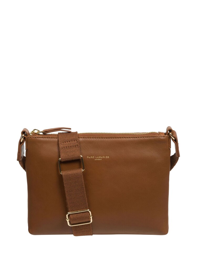 Pure Luxuries London Nessa Nappa Leather Cross-Body Bag - Image 8 of 8
