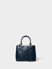 Osprey London Blue The Adaline Mini Leather Grab Bag - Image 1 of 6