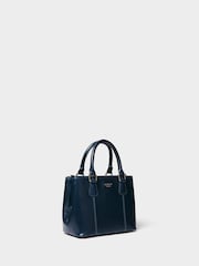 Osprey London Blue The Adaline Mini Leather Grab Bag - Image 3 of 6
