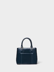 Osprey London Blue The Adaline Mini Leather Grab Bag - Image 4 of 6