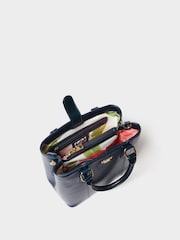 Osprey London Blue The Adaline Mini Leather Grab Bag - Image 6 of 6