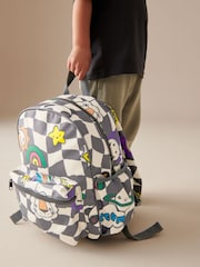 Check Fun Faces Backpack - Image 1 of 6