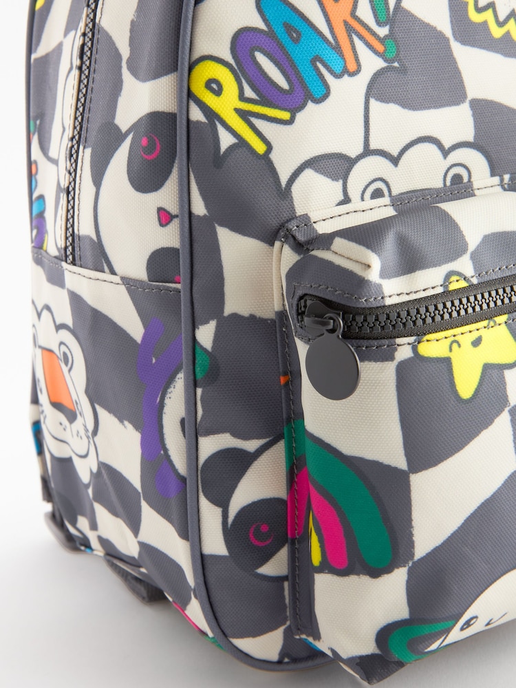 Buy Check Fun Faces Backpack from the Next UK online shop