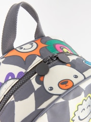 Check Fun Faces Backpack - Image 6 of 6