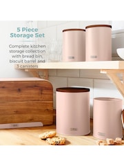 Tower Pink Scandi 5 Piece Storage Set - Image 1 of 5