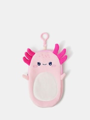 Angels By Accessorize Pink Axolotl Pencil Case Purse - Image 1 of 2