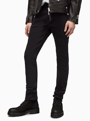 AllSaints Black Chrome Jeans - Image 1 of 6